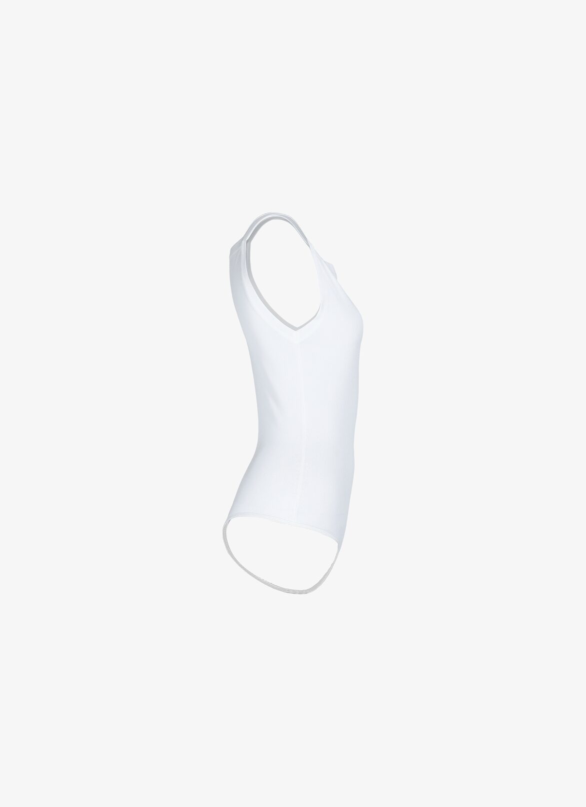 Sleeveless Bodysuit ALAÏA WHITE SLEEVELESS BODYSUIT